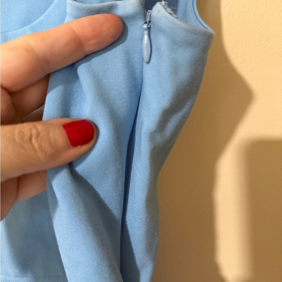 Theory mixed media combo poplin dress - M - Picture 3 of 6